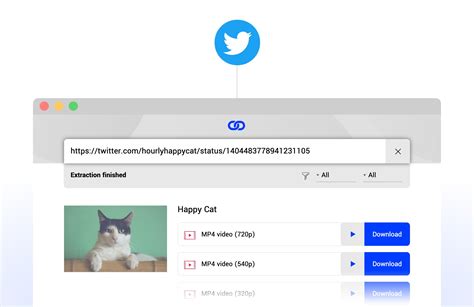 Our Twitter video downloader tool lets you download Twitter videos & GIFs in MP4 at high download speed. Save any Twitter videos for free with QDownloader.